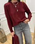Maglia over con sciarpa - HaveOne