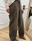 Jeans Erin slavato cacao - JJXX