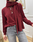 Maglia over con sciarpa - HaveOne