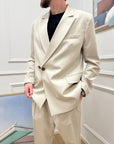 Giacca beige chiaro doppio bottone - Imperial