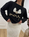 Maglione Merry nero - Tensione In