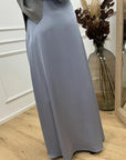 Gonna Silk polvere spacco con pizzo - Silence Limited