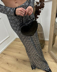 Gonna sirena in paillettes argento - HaveOne