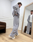 Pantaloni morbidi grigio mélange - Imperial