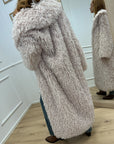 Giacca Fur Lola in pelliccia burro - Aniye By