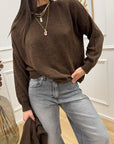 Maglia over con sciarpa - HaveOne