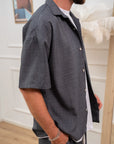 Set coordinato piombo camicia e bermuda cargo - Nut