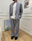 Pantaloni tessuto fiammato polvere - Imperial