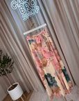 Pantaloni fantasia floreale gamba ampia
