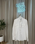 Camicia off white west velluto