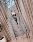 Giacca grigia slim fit Frida