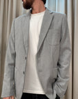 Giacca grigia slim fit Frida