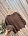 T shirt moro maniche palloncino