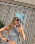 Canotta crop "Dress your way to be"
