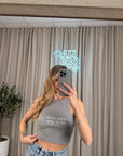 Canotta crop "Dress your way to be"