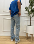 Jeans regular lavaggio chiaro straight '90s