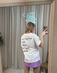 T shirt bianca stampa "City"