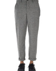 Pantaloni carrot sale e pepe