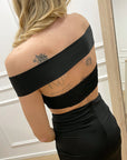 Top con piercing