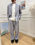 Pantaloni tessuto fiammato polvere - Imperial
