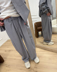 Pantaloni morbidi grigio mélange - Imperial
