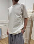 T shirt panna effetto stropicciato - Imperial