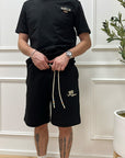 Bermuda in felpa con stampa "Gaelle Homme"