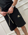 Bermuda in felpa con stampa "Gaelle Homme"