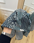 Bandana stampata con etichetta logo