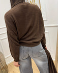 Maglia over con sciarpa - HaveOne