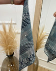 Bandana stampata con etichetta logo