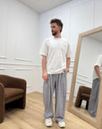 Pantaloni morbidi grigio mélange - Imperial