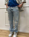 Jeans regular lavaggio chiaro straight '90s