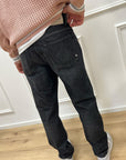 Jeans grigio scuro carrot fi