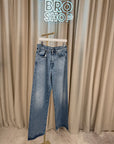 Jeans super wide leg eco lavaggio medio