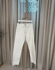 Jeans regular bianco straight '90s