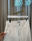 Jeans regular bianco straight '90s