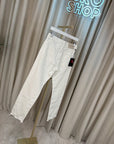 Jeans regular bianco straight '90s