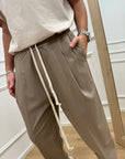 Pantaloni con coulisse