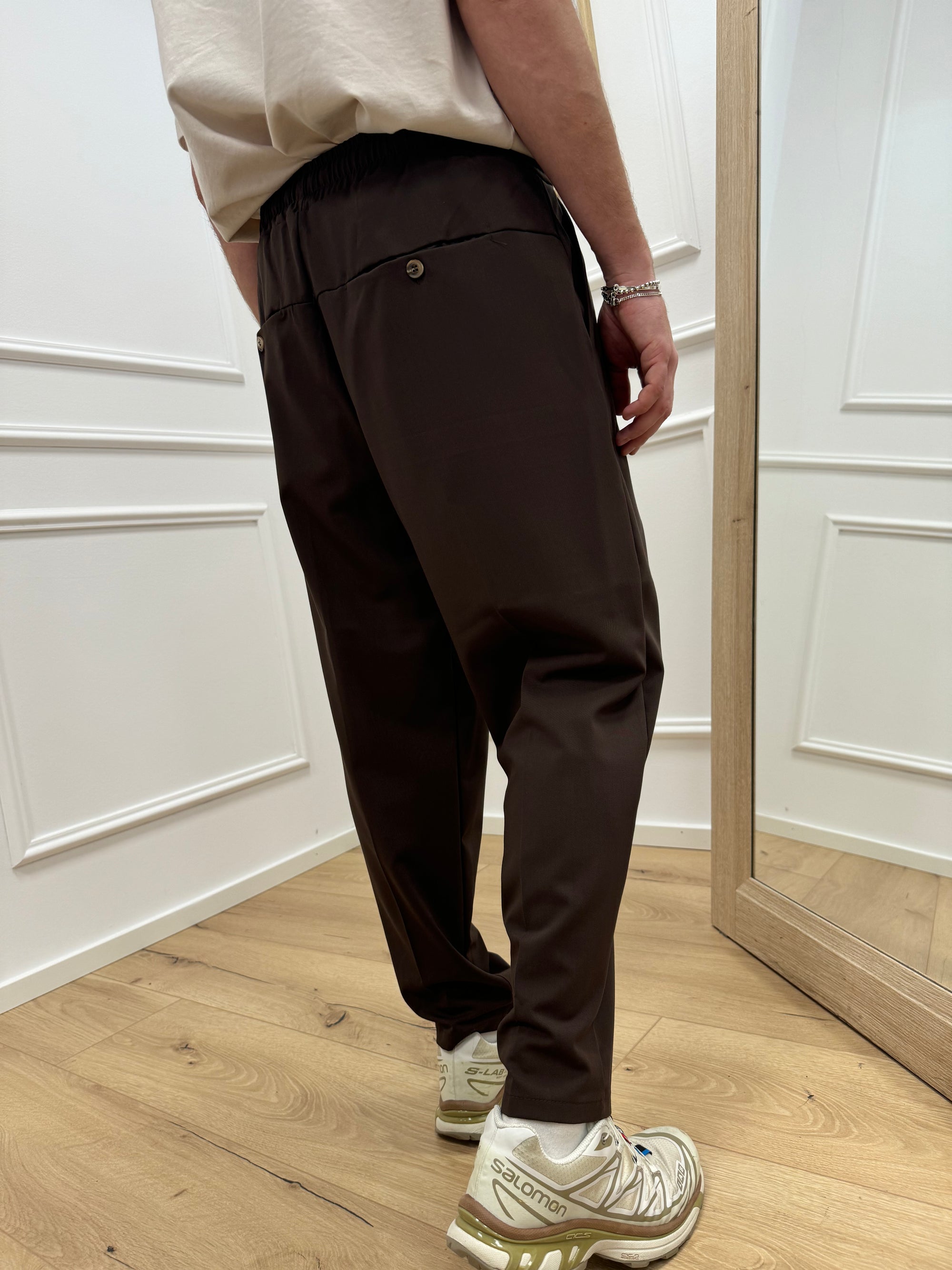 Pantaloni con coulisse