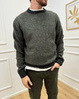 Maglione basic misto mohair