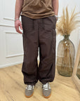 Pantaloni moro parachute cargo