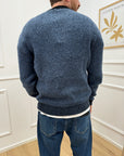 Maglione basic misto mohair