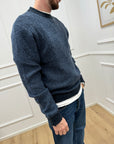 Maglione basic misto mohair