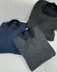 Maglione basic misto mohair