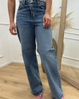 Jeans Tokyo lavaggio medio wide leg fit