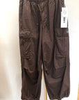 Pantaloni moro parachute cargo