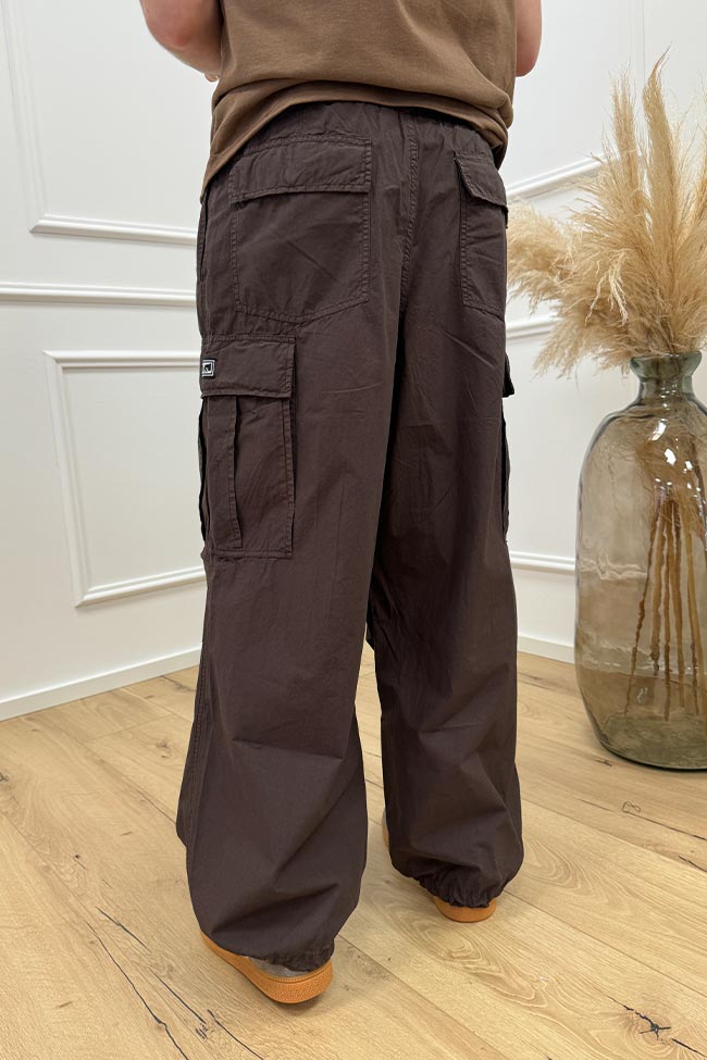 Pantaloni moro parachute cargo