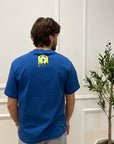 T shirt blu stampa "This is Acupuncture"