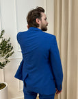 Giacca Bonnie blu slim fit